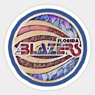 Florida Blazers Football Sticker